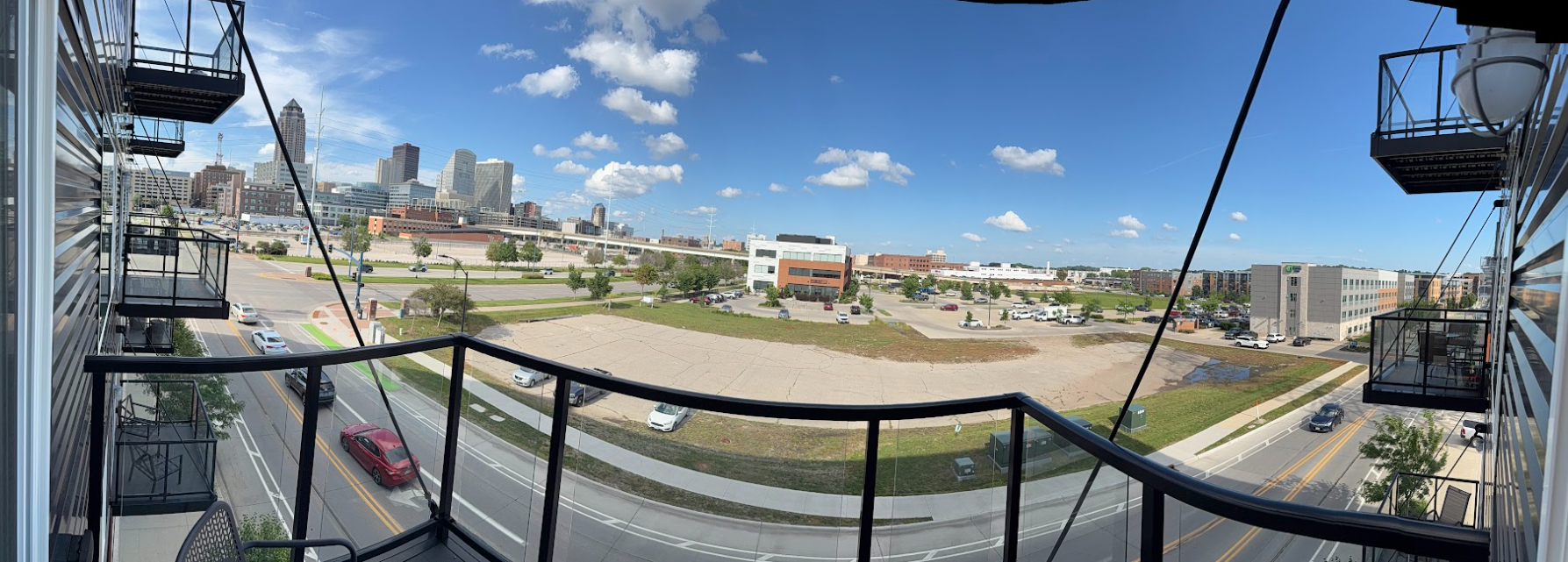 The Sapphire Suite | Furnished 1BR Downtown Des Moines